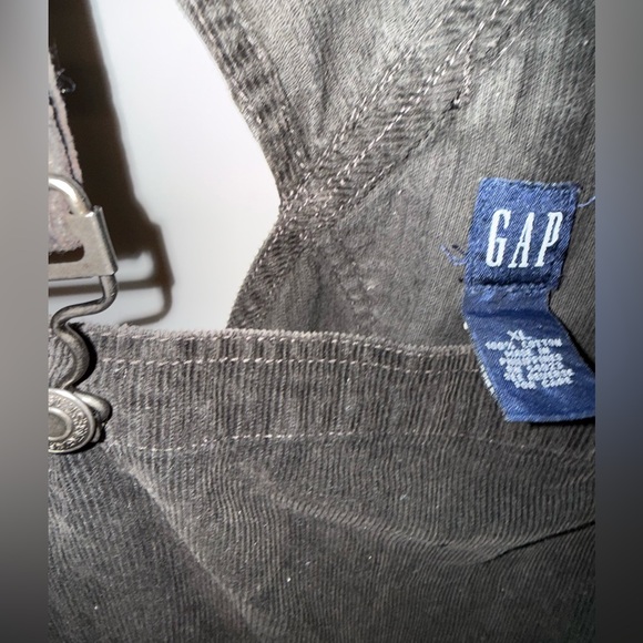 GAP Dark Gray Corduroy Overall Dress| Size XL - Picture 2 of 5